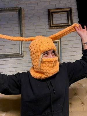 Emgcraft Balaclava / Kar Maskesi / Balaklava Tavşan Kulak Bere