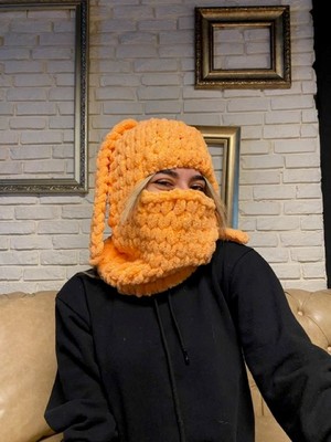 Emgcraft Balaclava / Kar Maskesi / Balaklava Tavşan Kulak Bere