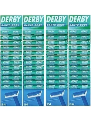 Derby Banyo Body Tıraş Bıçağı 96'lı Kartela