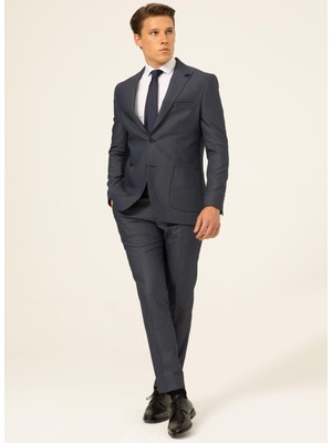 Süvari Takım Elbise, 52, Mavi