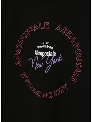 Aeropostale T-Shirt, 13-14 Yaş, Siyah10