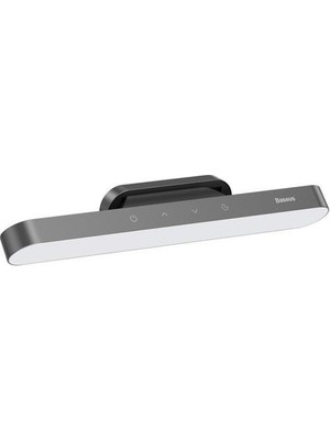 Baseus Şarjlı 1800MAH Manyetik Ayarlanabilir LED Lamba Makyaj Lambası Çalışma Masası Lambası Duvar Lambası
