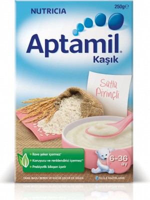 Aptamil Sütlü Pirinçli Kaşık Maması 250GR