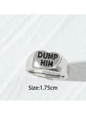 Dream Butik Dump Hım Kalp Yüzük