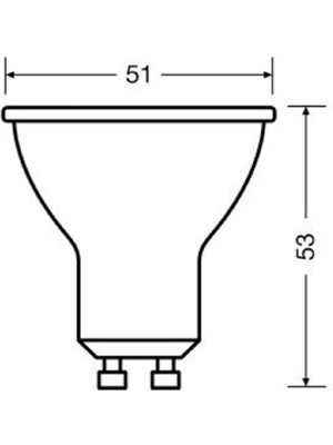 Osram GU10 Duylu 4,5 W LED Ampul 6500 Kelvin Beyaz Işık