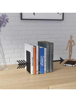 Arteka Design Ok Temalı Kitap Tutucu, Kitap Desteği