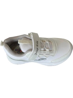 Jump 28102 White Çocuk Yürüyüş Koşu Comfort Taban Ayakkabı 26-35