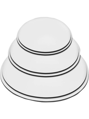 Pasta Ahşap Yuvarlak Pasta Altlığı 30 cm