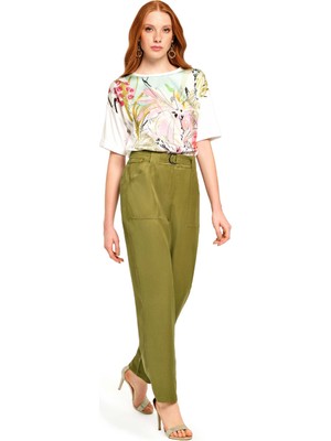 Guitar 23043 Yeşil Pantolon