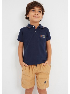 Mayoral Erkek Çocuk Bermuda Şort Camel 3237