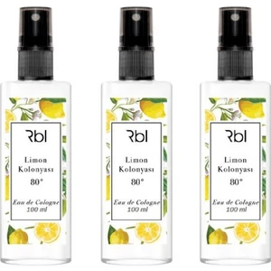 Limon Kolonyası 100ML 3'lü Set