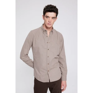 Regular Fit Vizon Düz Kışlık Gömlek 7HC02ORT13265