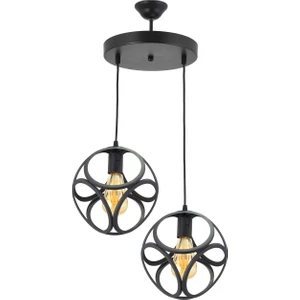 Tekli Modern Çember Küp Model Sarkıt Avize