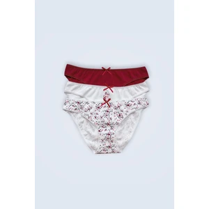 Pierre Cardin 3'lü Ekonomik Paket Cute Flower 2700  Pamuklu Basic Brief Külot