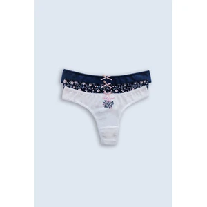 Pierre Cardin 3'lü Ekonomik Paket Angel  2702 Pamuklu Basic String Külot