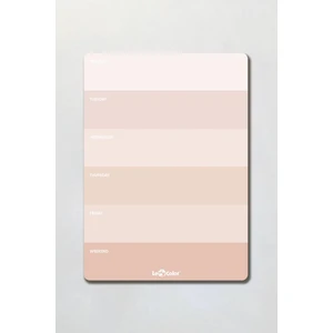 Haftalık Planlayıcı Blok Naturel