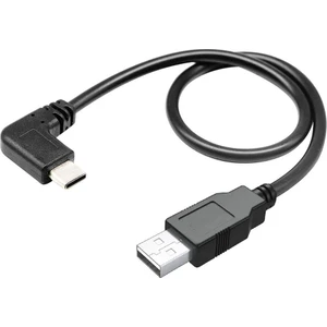 Sağ Veya Sol Açı 90 Derece USB 3.1 Type C USB Hızlı Şarj Data Kablo - 30CM
