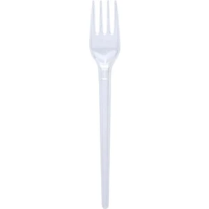 Yok Yok Ambalaj Eko Plastik Şeffaf Çatal 100'LÜ