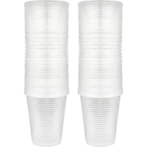 Yok Yok Ambalaj Plastik Şeffaf Bardak 100'LÜ