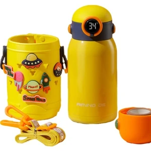 500 Ml. Paslanmaz Çelik Taşınabiler Yalıtımlı Çocuk Suluklar Mataralar (Yurt Dışından)