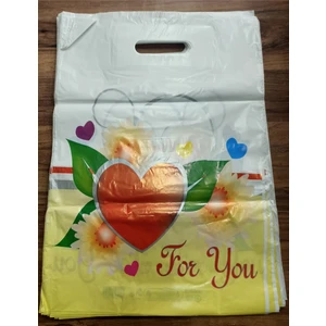Yok Yok Ambalaj Çok Renkli Takviyeli (No:3) 33X45 Mağaza Poşeti 50'li