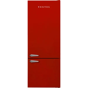Retro NFK52101 Kırmızı Buzdolabı