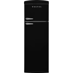 Retro SC32201 Siyah F Enerji Sınıfı 318 Lt Buzdolabı