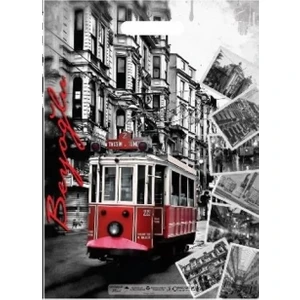 Mezpack Ambalaj Çok Renkli Takviyeli Mağaza Poşeti 50'li (1 Paket - Beyoğlu)