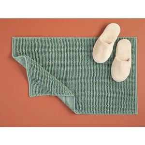 English Home Paige Polyester Makarna Banyo Paspası 50 x 80 cm Yeşil