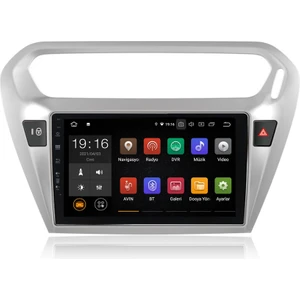 Peugeot 301-CİTROEN C-Elysee Android 10 Carplay Özellikli Navigasyon Multimedya Ekran 4gb RAM+64GB HDD NAV-9975
