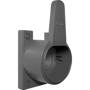 Type2 Ev Holder''grey'' / Elektrikli Araç Tip2 Soket Uyumlu Kablo Toparlayıcı''antrasit Gri''