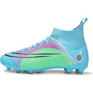 Xinghe Shop Futbol Ayakkabısı Erkek Kaymaz Aşınmaya Dayanıklı Antrenman Ayakkabısı (Yurt Dışından)