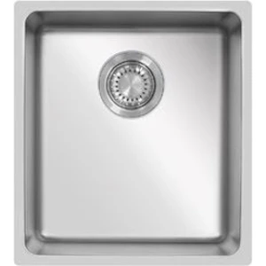 Me 340 Polisajlı 34X40 cm Inox Paslanmaz Çelik Tezgah Altı Sifonlu Mutfak Eviyesi