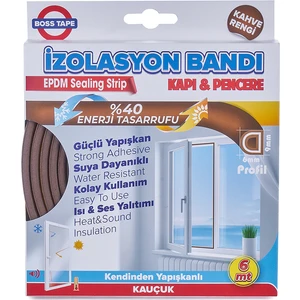 Boss Tape 4194 Kapı Pencere Izolasyon Bandı 15MMX5M Kahve