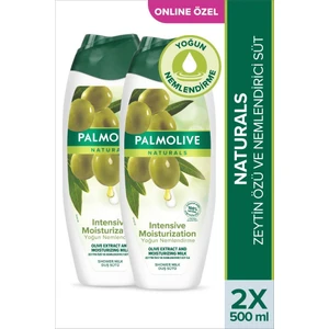 Naturals Zeytin Özü ve Nemlendirici Süt Ile Yoğun Nemlendirme Duş Jeli 500 ml X2ADET