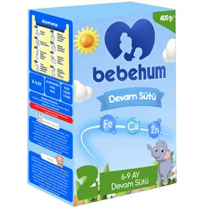 2 Devam Sütü 400 gr 6-9 Ay