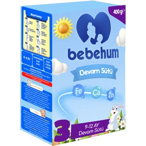 3 Devam Sütü 400 gr 9-12 Ay