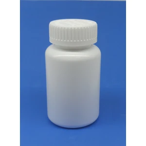50 Adet 150 ml Bastır Çevir Kapak  Numune-Ilaç-Tarım-Ecza-Tablet-Hap-Kapsül  Plastik Ilaç Kutu Şişesi