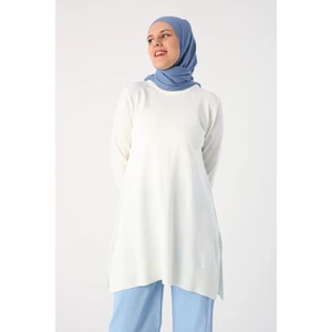 Bisiklet Yaka Triko Tunik