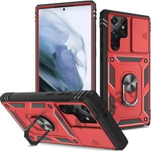 Future Star Cep Telefonu Kılıfları Samsung Galaxy S23 Ultra Cep Telefonu Kabuğu Kırmızı (Yurt Dışından)