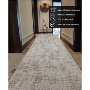 NarStore Home Kaymaz Taban Kesme Halı Yolluk Nevra Asos Vizon