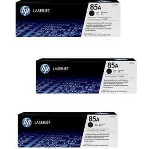 Hp CE285A (85A) Laserjet Pro P1102 3'lü Paket Orjinal Yazıcı Toneri 1,600 Sayfa * 3 Adet NI34