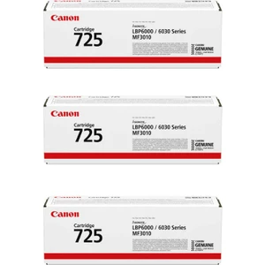 Crg -725 I-Sensys LBP-6020 Orjinal Toner 3'lü Avantaj Paket 3*1,600 Sayfa Kapasiteli NI96