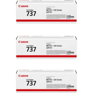 CRG-737 I-Sensys MF-217W Orjinal Toner 3'lü Avantaj Paket 3*2,600 Sayfa Kapasiteli NI27