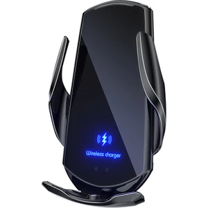 Q3 Smart Sensör Car Wireless Charger Araç Telefon Şarjlı ve Tutucu Otomatik Akıllı Kızılötesi Sensör