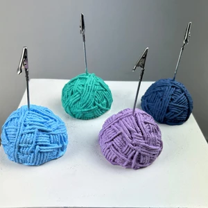 Oasis Decoration Top Yumak Not Tutucu 4'lü Set (Açık Mavi - Buz Yeşili - Lila-Gri Mavi )