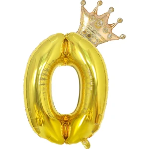 Patladı Gitti Gold Rakam Folyo ve Kral Tacı Folyo
