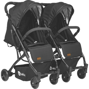 4 Baby Ikiz Kabin Bebek Arabası