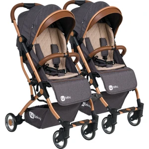 4 Baby Ikiz Kabin Bebek Arabası