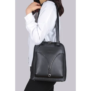 Miami Polo 1206 Ardıç Deri Kadın Sırt Çanta Bayan Omuz Çanta